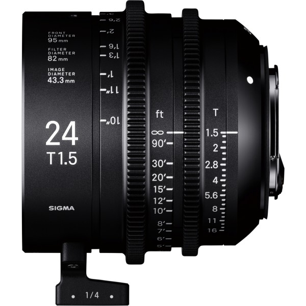 SIGMA 24mm T1.5 FF CINE Lens