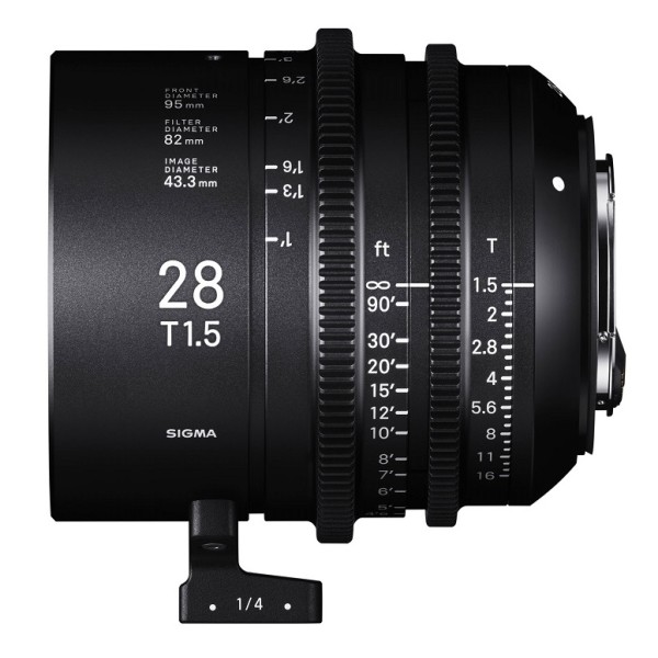SIGMA 28MM T1.5 FF CINE Lens