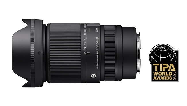Η SIGMA BF, ο SIGMA 300-600mm F4 DG OS | Sports και ο SIGMA 16-300mm F3.5-6.7 DC OS | Contemporary κέρδισαν βραβεία στα TIPA World Awards 2025