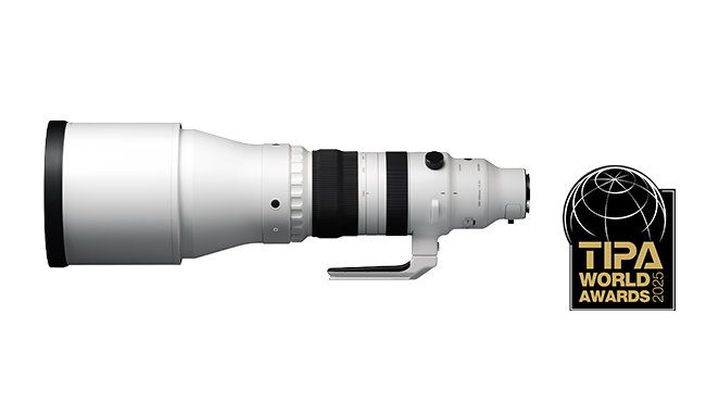 Η SIGMA BF, ο SIGMA 300-600mm F4 DG OS | Sports και ο SIGMA 16-300mm F3.5-6.7 DC OS | Contemporary κέρδισαν βραβεία στα TIPA World Awards 2025