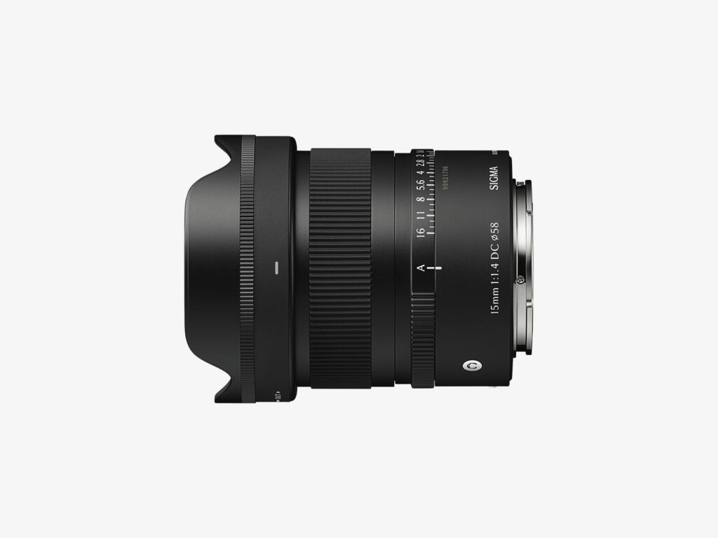 Ημερομηνία κυκλοφορίας του Sigma 15mm F1.4 DC | Contemporary