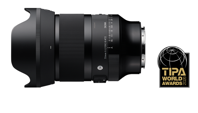 Οι SIGMA 35mm F1.2 DG II | Art, SIGMA 200mm F2 DG OS | Sports και SIGMA 20-200mm F3.5-6.3 DG | Contemporary κέρδισαν βραβεία TIPA World Awards 2026