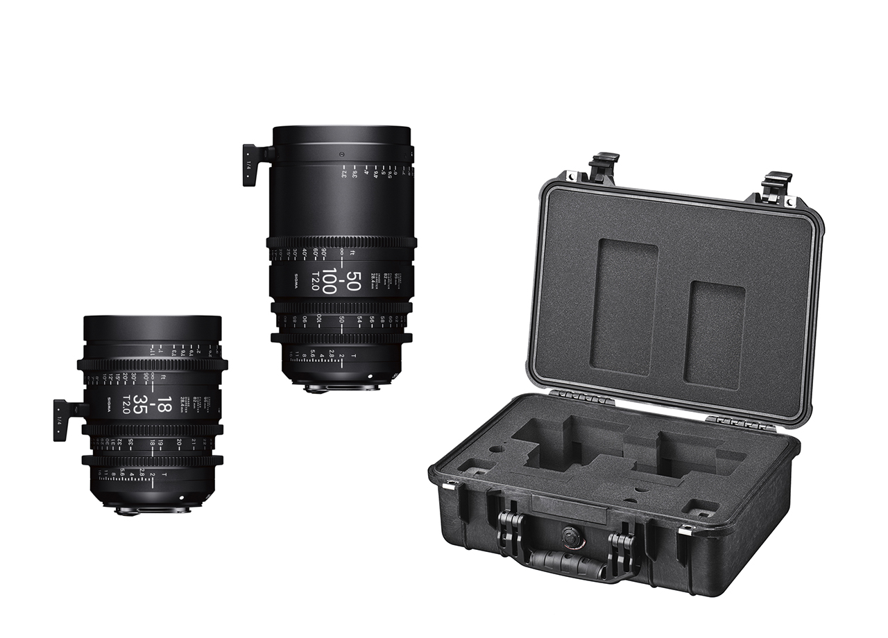 18-35mm T2 + 50-100mm T2 – σετ με βαλίτσα